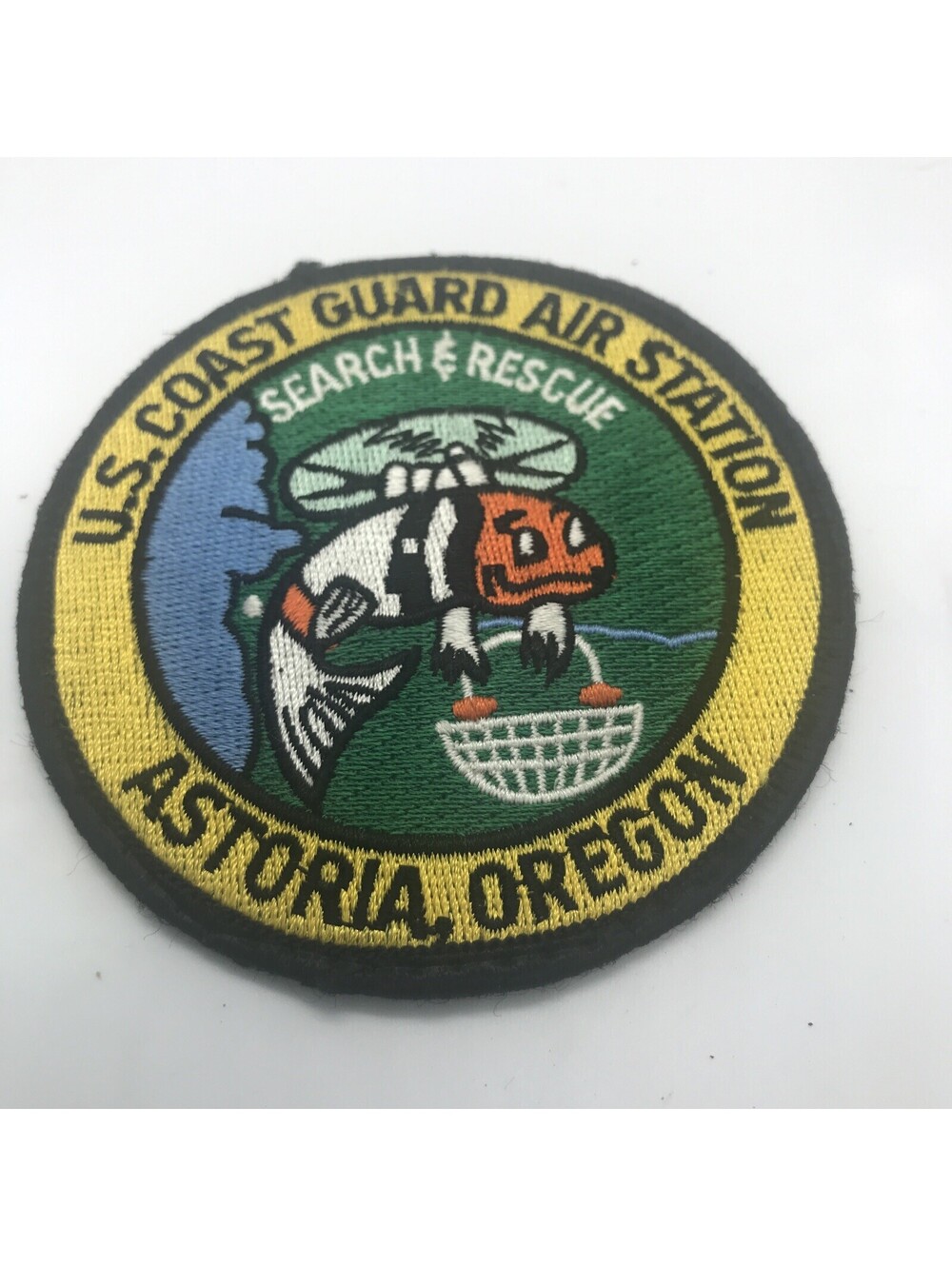 U.S. COAST GUARD AIR STATION ASTORIA OREGON UNUSED 5 X 5 INCH